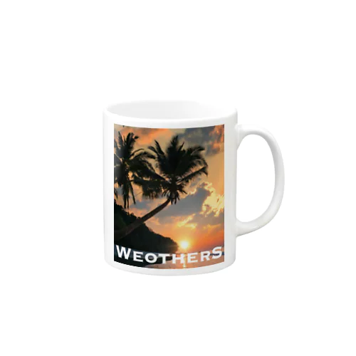 We otherS sunset print  Mug