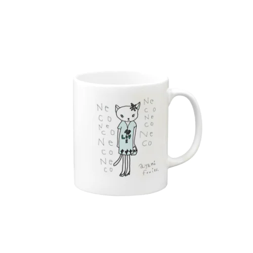 Neco白 Mug