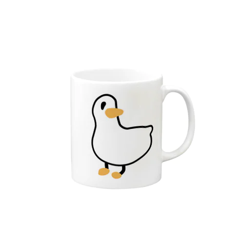 もちっとしたアヒル Mug