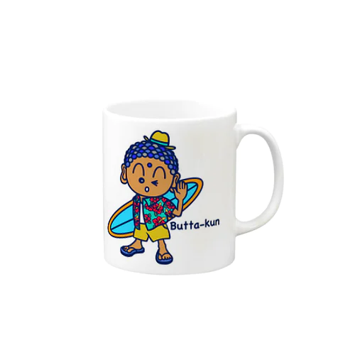 beach style Butta-kun Mug