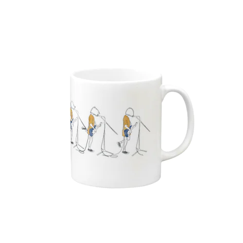 BAND KICK×3 Mug