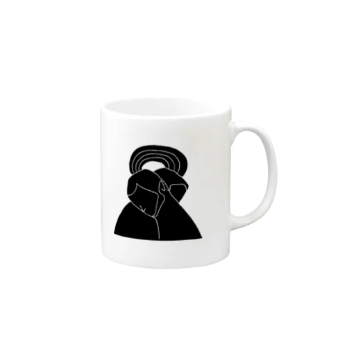 G hug -black- Mug