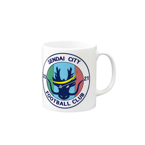 仙台シティFC オリジナルグッズ（エンブレム） Mug