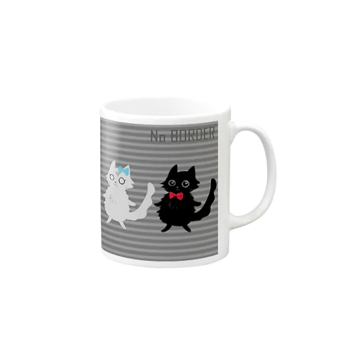 りぼん猫 Mug