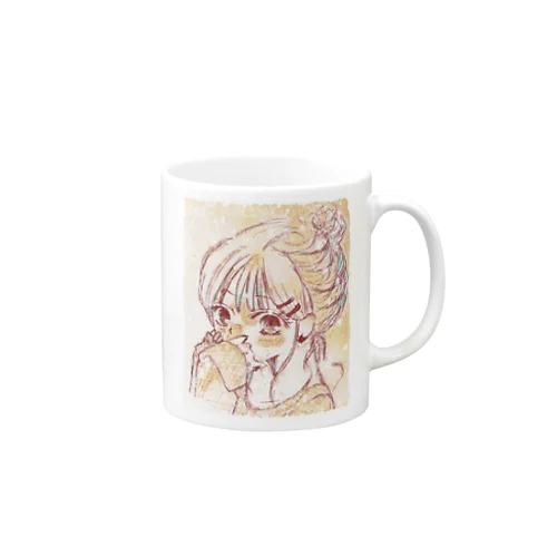 女の子 Mug