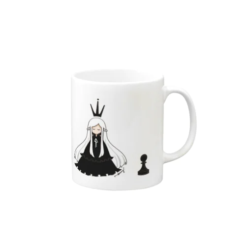 Queen シロクロ Mug