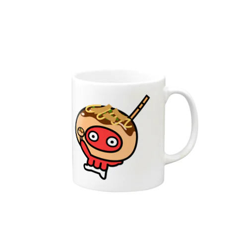 いかたこ たこ焼きたこ Mug