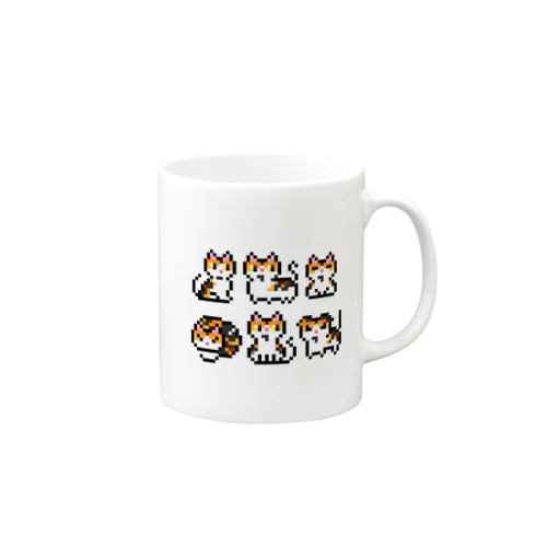 まだらねこがいっぱい Mug