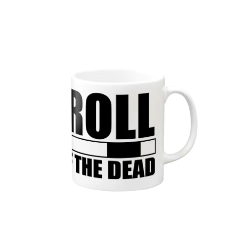 GO　ROLL　白帯Tシャツ Mug