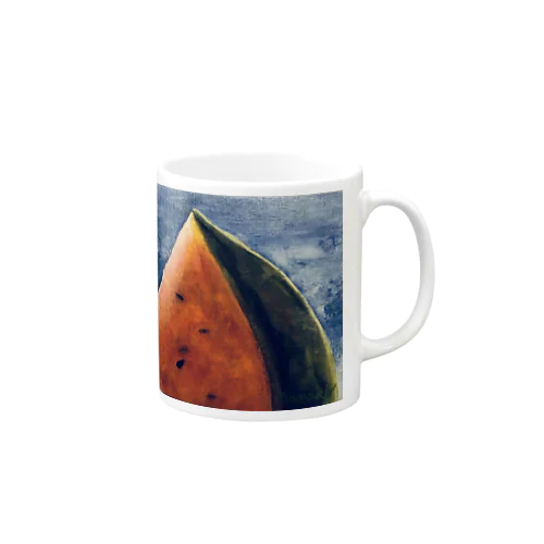 スイカ　『夏の主役』 Mug