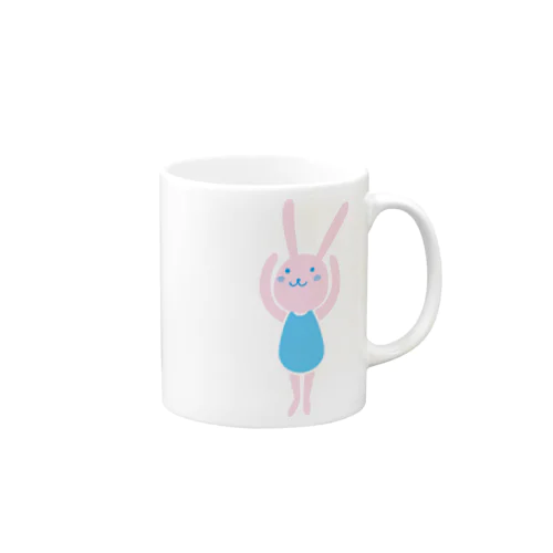 ぴょんぴょんウサコ Mug