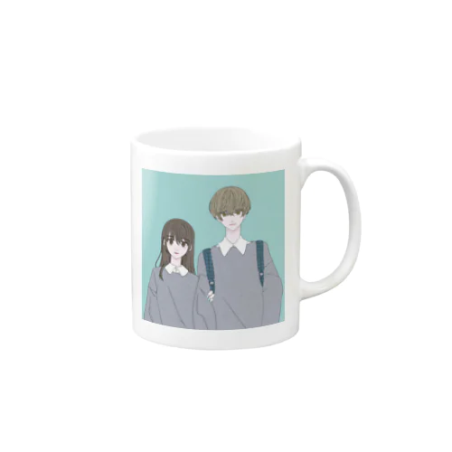 カレカノおそろコーデ Mug