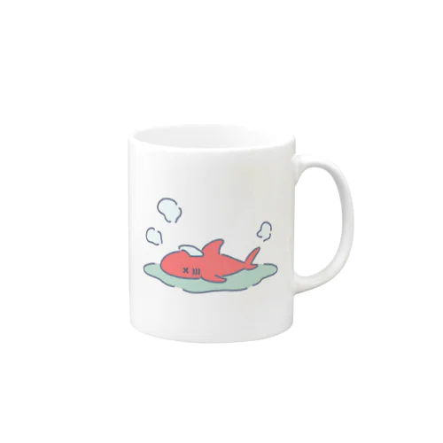 のぼせたサメ Mug