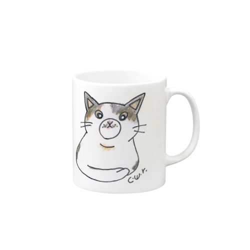 ただいま考えちゅうー Mug