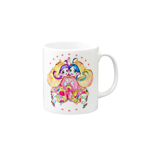 うりぼうずきんのふたごちゃん Mug