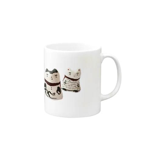 マフラーねこ Mug