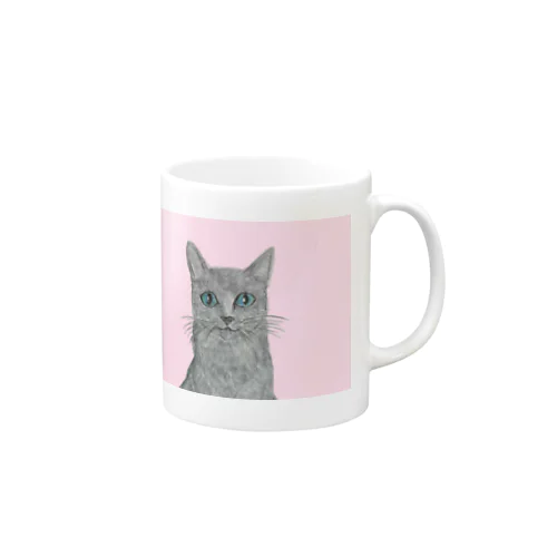 ロシアンブルー_3だぞッ😻 Mug