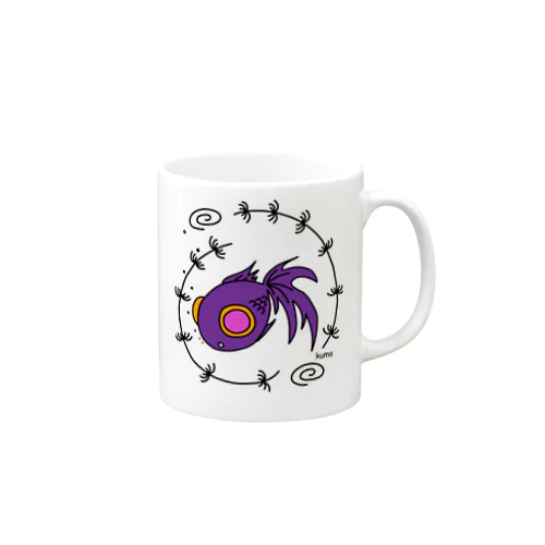 紫魚 Mug