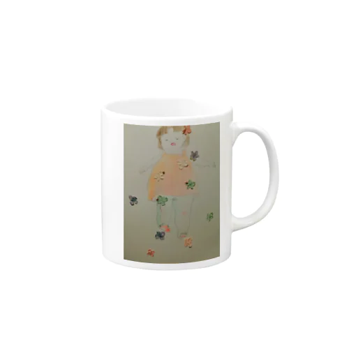 カビかけ人形 Mug