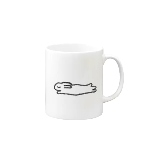 くつろぎうさぎ Mug