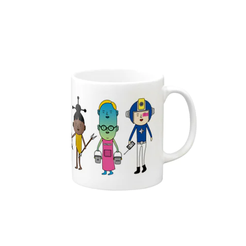 OZA_WORLDキャラのマグ Mug