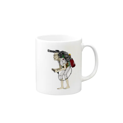 サイバー爺さん要介護 Mug