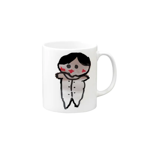 かわいい弟　ロンパース姿 Mug