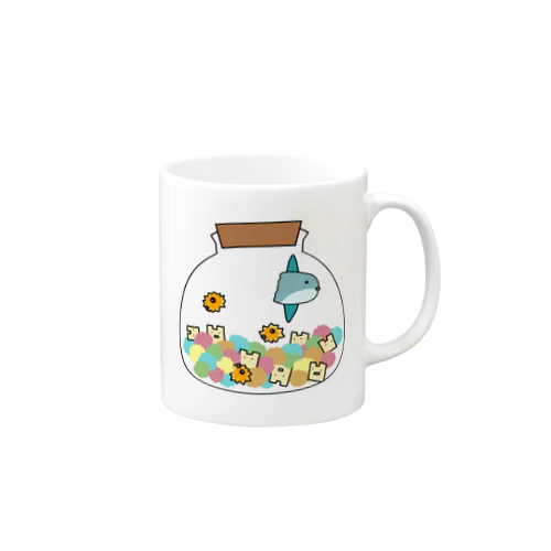 2Dうさぎ 金平糖 Mug