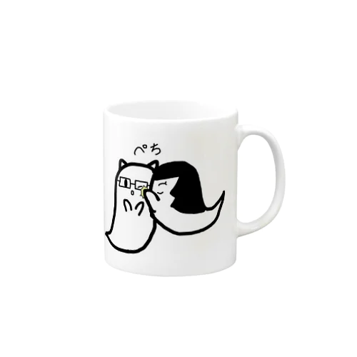 ぺちぺち Mug