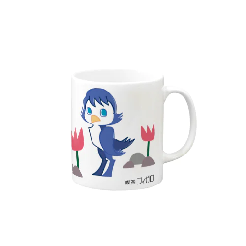 アオイトリ Mug