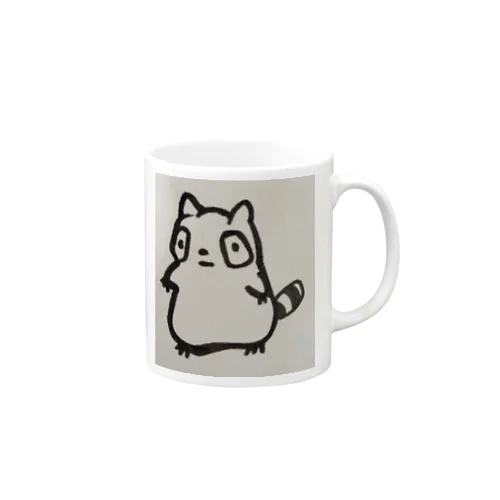 キキキたぬき。 Mug