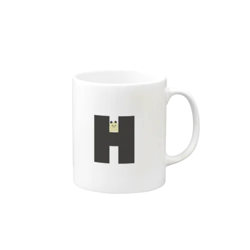 ハムスター「H」 マグカップ