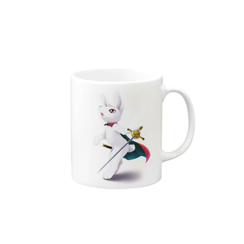 うさぎの騎士 レイ Mug