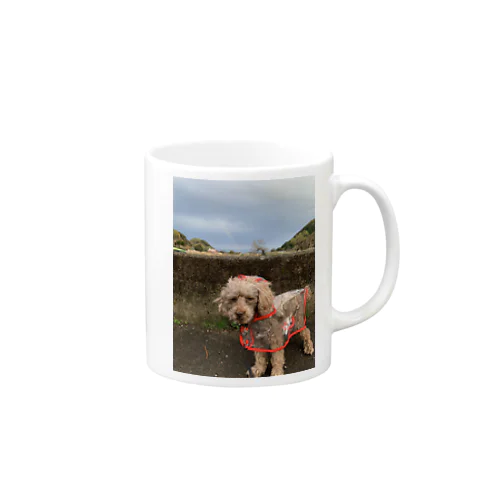 不機嫌な犬 Mug