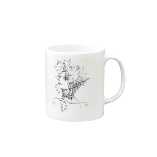 異型 人外くん Mug