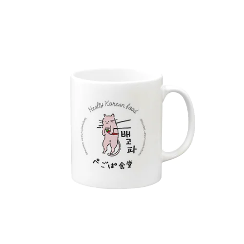 ぺごぱネコ Mug