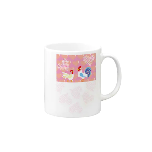 酉年のニワトリのイラストgoods Mug