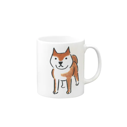 ぼうけんの相棒 柴犬編 Mug