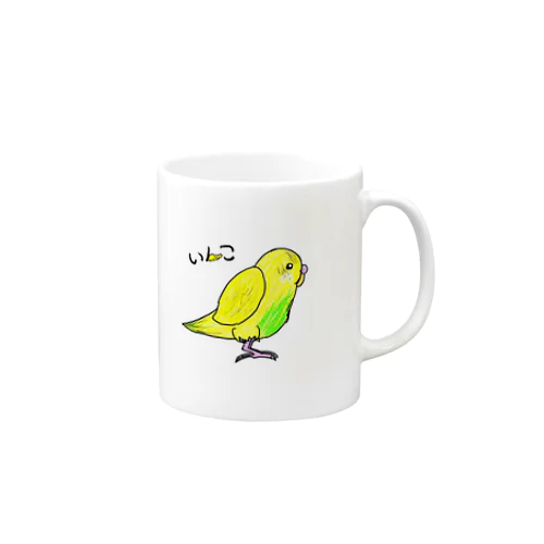 インコ　動物シリーズ Mug