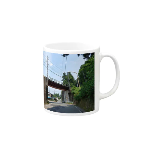 夏休みの帰り道 Mug