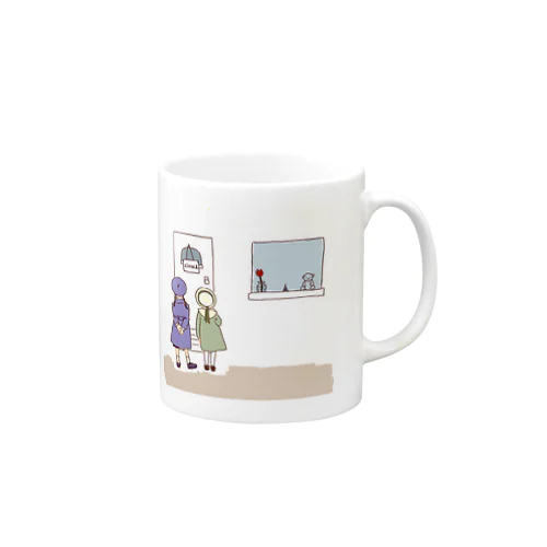 カフェの閉店 Mug