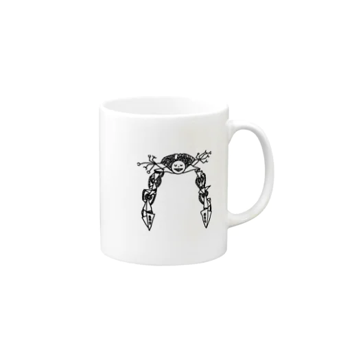 ニソクホコウ03 Mug