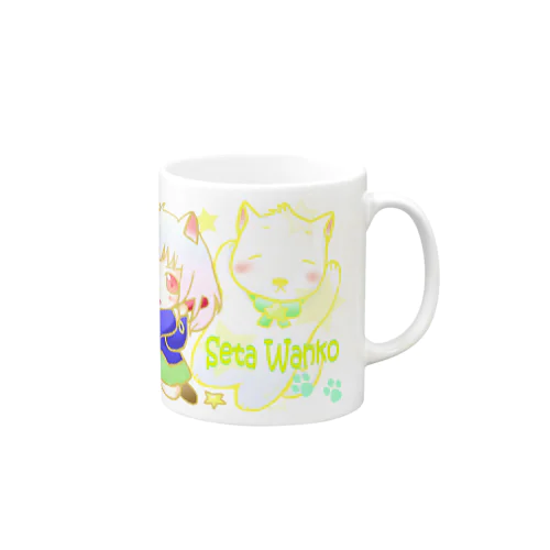 人姿に変身だわん♪ Mug