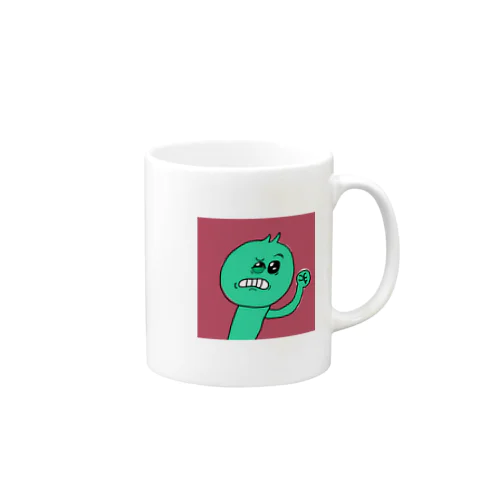 hungry angry alien Mug