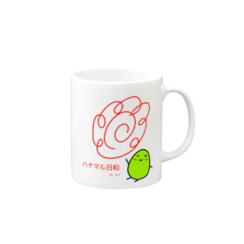 ゆるキャラ妖精マメさん Mug