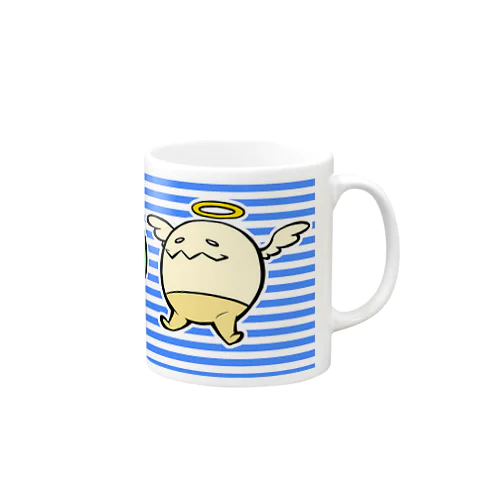かぷ丸トリオ（青） Mug