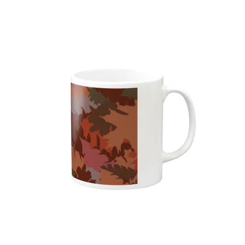 トリュフがありそうな落ちばの群れ Mug
