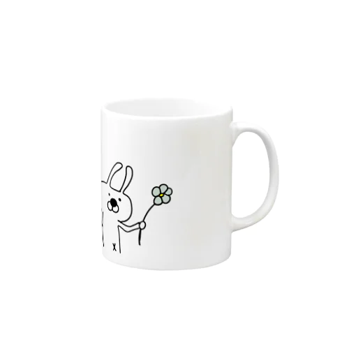 お花をあげるよ。 Mug