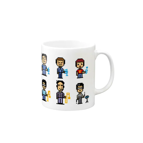 SFC 8bit character Mug