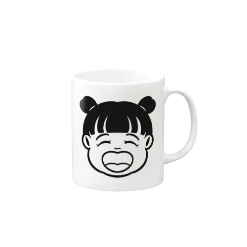 笑顔満開の、おんなのこ、おだんご。 Mug